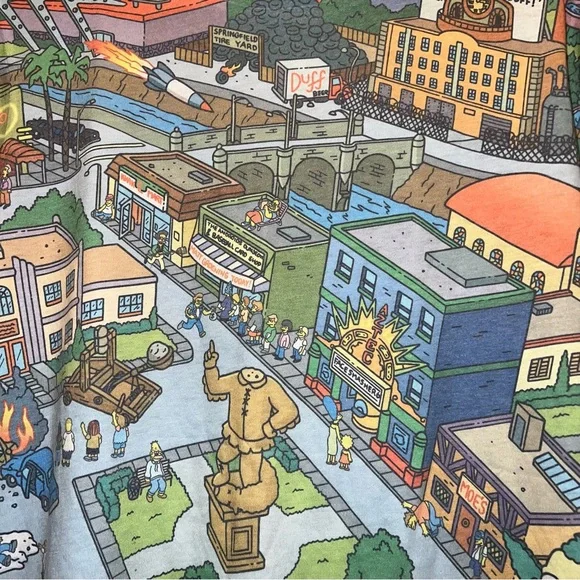 Simpsons tshirt - Picture 2 of 3